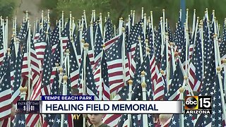 Memorial held for Sept. 11 victims at Tempe Beach Park