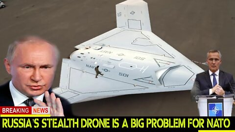 🔴 Russia's Biggest Drone! Okhotnik-B Stealth Drone Big Problem for NATO -Biggest Than Gripen