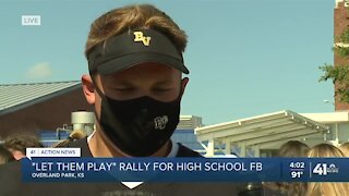 Blue Valley 'Let them Play' rally