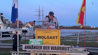 Wolgast - Handtuch Heiko macht sich Luft und Info von Stefan 04-04-2023