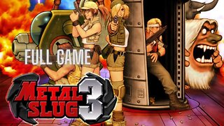 Metal Slug 3 Full Game Walkthrough Playthrough Gameplay - No Commentary (HD 60FPS)