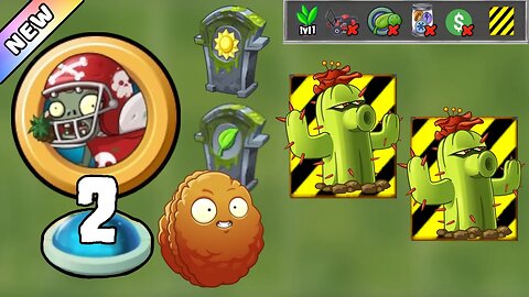 Plants vs Zombies 2 - Lawn Bowl II 2023 Level 2 [Plants Lvl 1 & No Premium] + DOWNLOAD