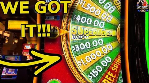 GOT THE WHEEL JACKPOT AT MAX BET!