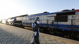 Train Makes First Trip Between Koreas In More Than A Decade