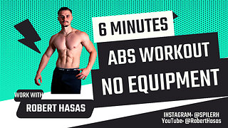 6 MIN ABS WORKOUT # HOME BODYWEIGHT EXERCISES # NO EQUIPMENT NEEDED! [KILL YOUR ABS]