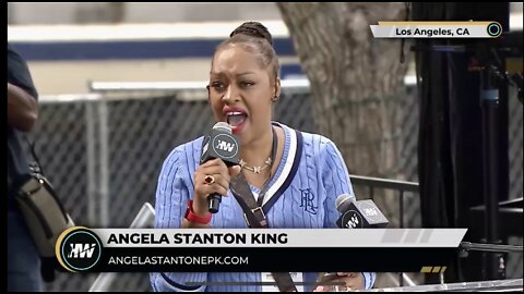 Angela Stanton-King - 4/10/2022 - Defeat the Mandates - California
