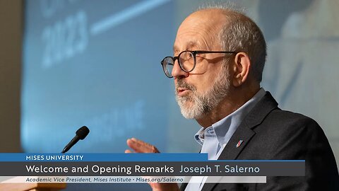 Welcome and Opening Remarks | Joseph T. Salerno