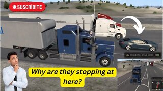 Full Job of Moving Big Trailor on Las Vegas in American Truck Simulator