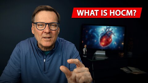 What is HOCM and how is this related to a stiff heart?