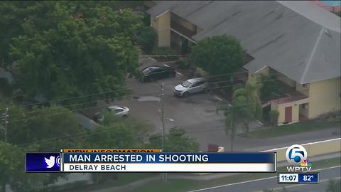 Arrest made in Delray Beach shooting