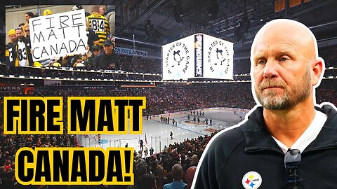 FIRE MATT CANADA CHANT Breaks Out at Penguins Game But, BAD NEWS for Pittsburgh Steelers Fans!