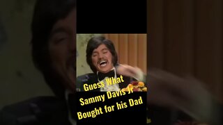 Joey Bishop - Guess What Sammy Davis Jr. Bought for his dad ???