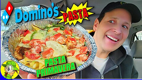 Domino's® PASTA PRIMAVERA Review 🎲🐔🍅🍝 | Peep THIS Out! 🕵️‍♂️