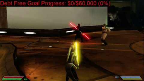 Darth Maul VS Qui Gon Jinn In A Battle With Live Commentary In Star Wars Jedi Knight Jedi Academy