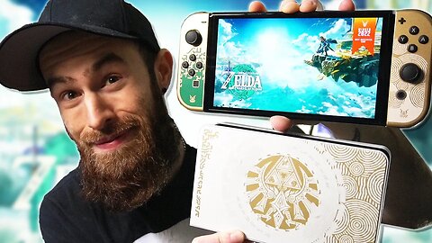 Zelda Tears of the Kingdom Nintendo Switch OLED is INCREDIBLE!