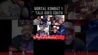 When talking about #MortalKombat1 goes South Quick…💩🚽 #mancave101podcast