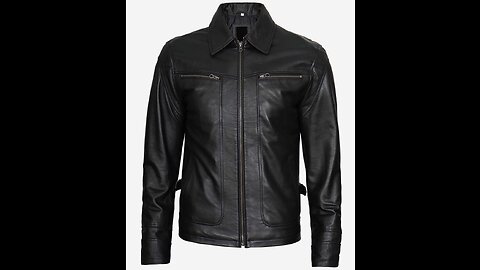 Men Real Leather Jacket