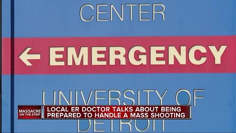 Local ER doctor talks about being prepared to handle a mass shooting