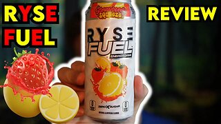 RYSE FUEL Strawberry Squeeze Energy Drink Review