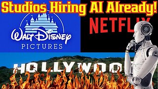 Netflix, Disney, ALL Make HUGE Moves To Replace Writers And Actors During Strike With AI