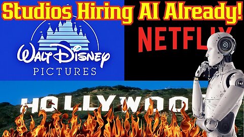 Netflix, Disney, ALL Make HUGE Moves To Replace Writers And Actors During Strike With AI