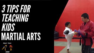 3 tips when teaching Kids Martial Arts