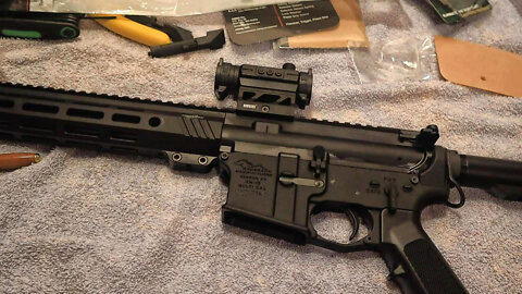 Finishing the AR 15 build using an Anderson Lower Receiver and Bushmaster Upper