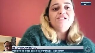 BRASILEIROS QUEREM IR EMBORA DE PORTUGAL E PEDEM AJUDA O GOVERNO