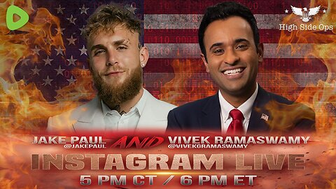 Jake Paul x Vivek Ramaswamy LIVE