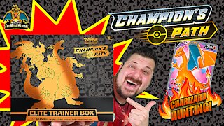 Champion's Path Elite Trainer Box #2 | Charizard Hunting | Pokemon Cards Opening