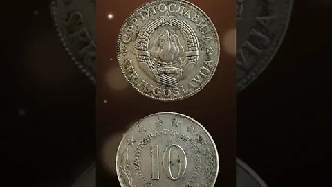 Yugoslavia 10 Dinara 1981. #shorts #coinnotesz #viral