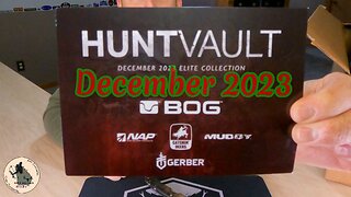 Huntvault Elite 365 December 2023 Unboxing