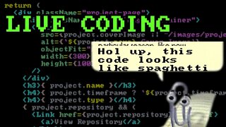 live coding but its the early 2000s