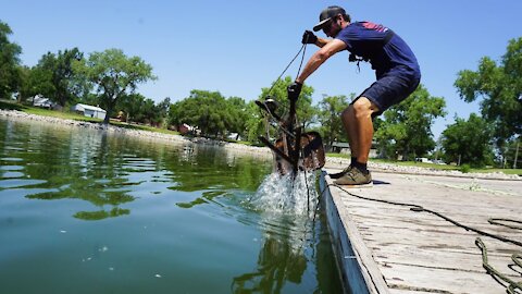 MAGNET FISHING With 1,150LB PULL FINDS BIG STUFF!