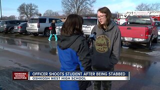 Student shot, officer stabbed in Oshkosh West High School incident