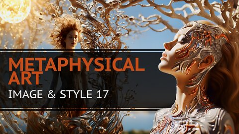 Metaphysical Art - Adding Style to an Image in MidJourney 5.2 - Image & Style 17