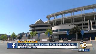 Massive rent hike looms for SDSU football