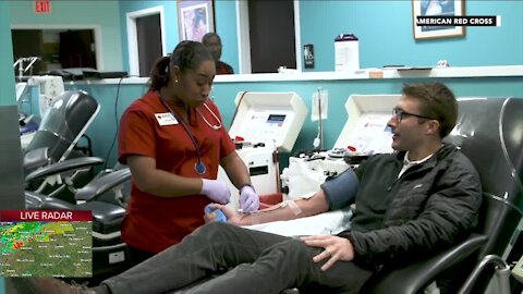 American Red Cross facing severe shortage of blood