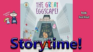 Easter Stories ~ THE GREAT EGGSCAPE Read Aloud ~ Kids Read Along Books ~ Storytime Bedtime Stories