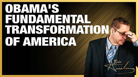 Obama's Fundamental Transformation of America is Almost Complete
