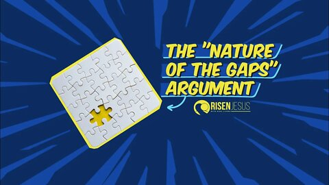 Matt Dillahunty appeals to a "nature of the gaps" argument | Highlight