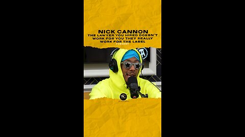 @nickcannon The lawyer you hired doesn’t work for you they really work for the label