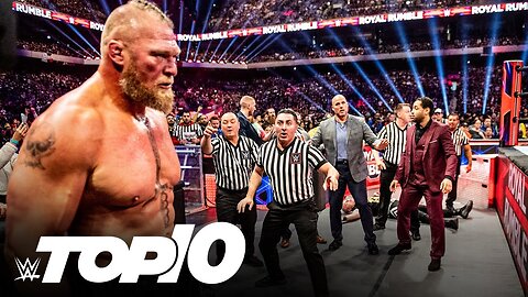 Top 10 moments from Royal Rumble 2023_ WWE