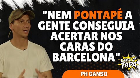 GANSO CONTA COMO FOI A SENSAÇÃO DE ENCARAR MESSI E O BARCELONA