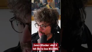 What it felt like to lose millions of dollars 😱 | James Altucher #shorts