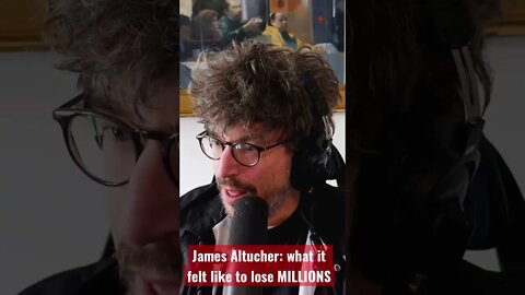 What it felt like to lose millions of dollars 😱 | James Altucher #shorts