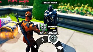 Black Panther NPC in Fortnite