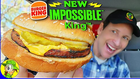 Burger King® 🍔👑 IMPOSSIBLE™ KING™ Review! 🌱🍔👑 ⎮ Peep THIS Out! 🕵️‍♂️