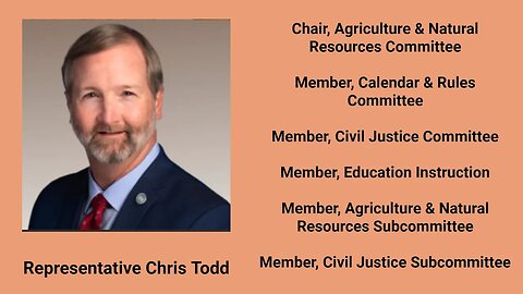 Rep. Chris Todd Interview