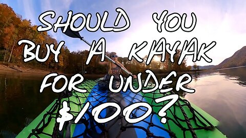 Intex Challenger K1 Kayak Review (Cheap Amazon Kayak Review)